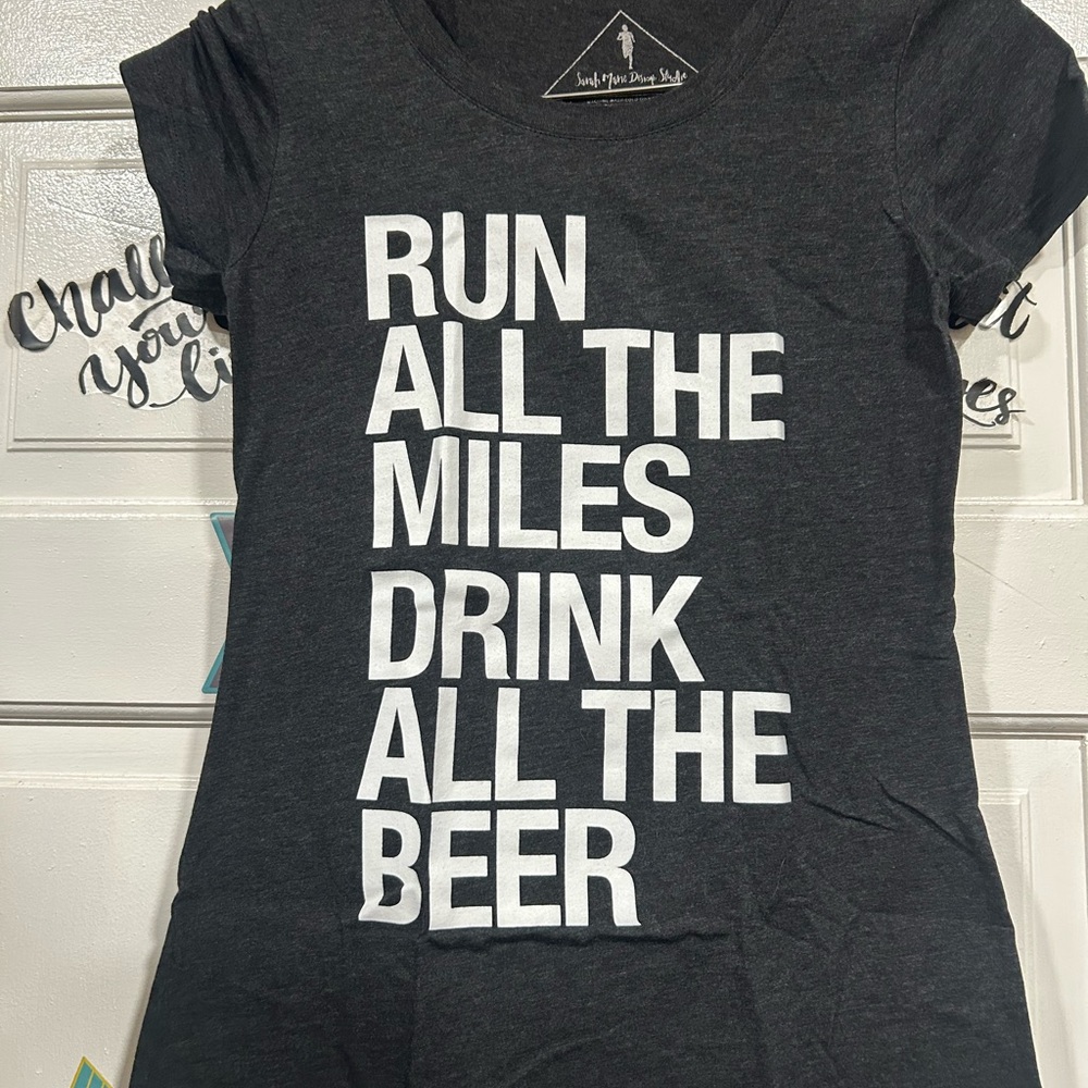 Women's Short Sleeve Tee - Charcoal Gray